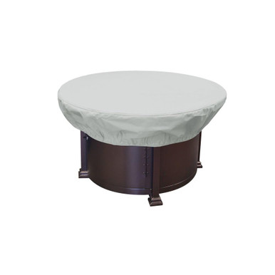 Fits 36-42 Inch Round Fire Pit-Table-Ottoman Cover by Treasure Garden - PFC805