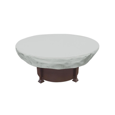 Fits 48-54 Inch Round Fire Pit-Table-Ottoman Cover by Treasure Garden - PFC810