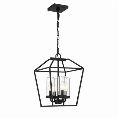 Bastille 4 Light Outdoor Small Pendant 15.5 Inch Tall by Eurofase - 41960-011
