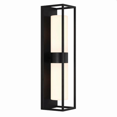 Ren 2 Light Outdoor Wall Lantern 23.25 Inch Tall by Eurofase - 41966-013