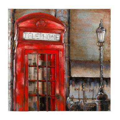 Oxford Street Mixed 31.5 Inch Media Wall Art by Varaluz - 4DWA0115