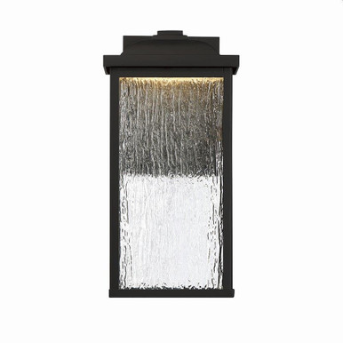 Venya 8W 1 LED Light Outdoor Wall Lantern by Eurofase - 44476-014