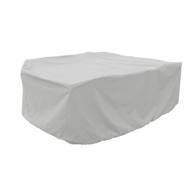Medium Oval-Rectangle Table and Chairs Protective Cover by Treasure Garden - PFC594
