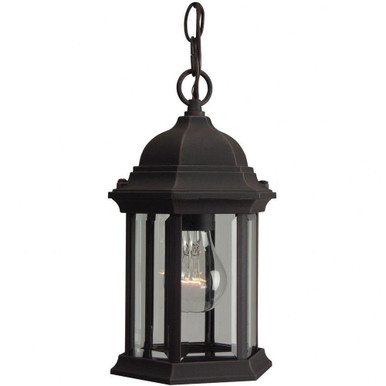 1 Light Small Outdoor Pendant 11 Inch Tall by Craftmade - Z291-1165