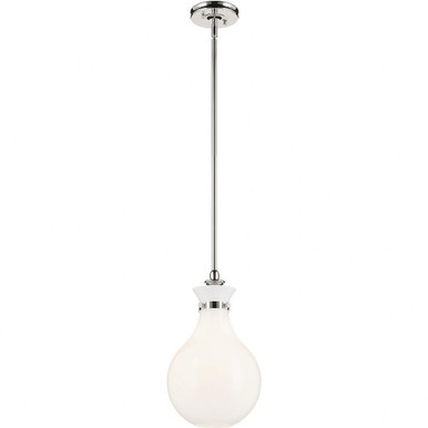 Laria 1 Light Medium Pendant 16.25 Inch Tall and 9.75 Inch Wide by Kichler - 52776