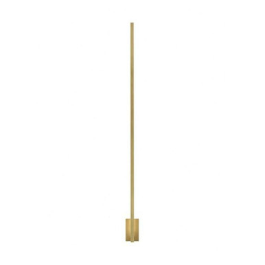 Stagger 277V 13W 1 LED Wall Sconce 49.1 Inch Tall by Visual Comfort Modern - 700WSSTG48B-LED927-277