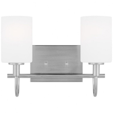 Oak Moore 2 Light Vanity Light by Visual Comfort Studio - 4457102