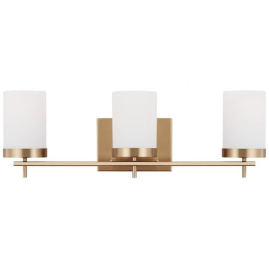 Zire 3 Light Steel Vanity Light by Visual Comfort Studio - 4490303EN3-78824