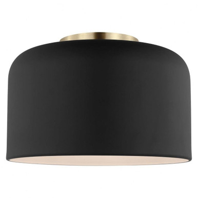 Malone 1 Light 10.75 Inch Wide Flush Mount by Visual Comfort Studio - 7505401