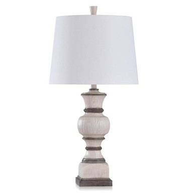 Tipton Farmhouse 1 Light Table Lamp 17 Inch Tall and 6 Inch by Stylecraft - KHL331355DS