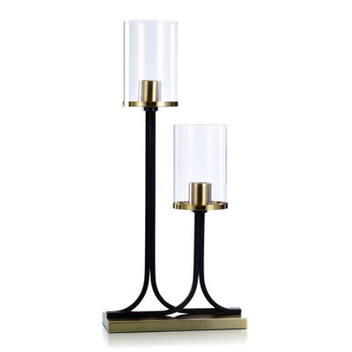 Logan 2 Light Desk Lamp 28.5 Inch Tall and 13 Inch Wide by Stylecraft - L331292DS