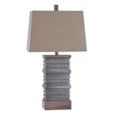 Roman 1 Light Table Lamp 31 Inch Tall and 8 Inch Wide by Stylecraft - KHL331363DS