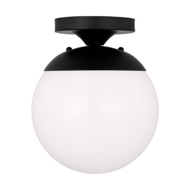 Leo 1 Light 8 Inch Wide Semi Flush Mount by Visual Comfort Studio - 7518-112