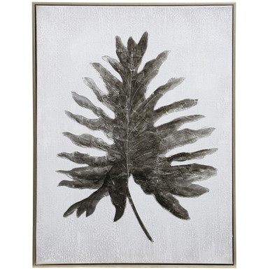 Lief Petiole I Framed Canvas Wall Art 36 Inch X 24 Inch Wide by Stylecraft - WI34354DS