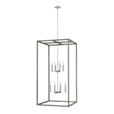 Industrial Eight Light Chandelier - 73-BEL-4169763