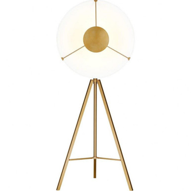 Ultra Light 10W 1 Led Floor Lamp 46 Inch Tall by Visual Comfort Studio - ct1151bbs