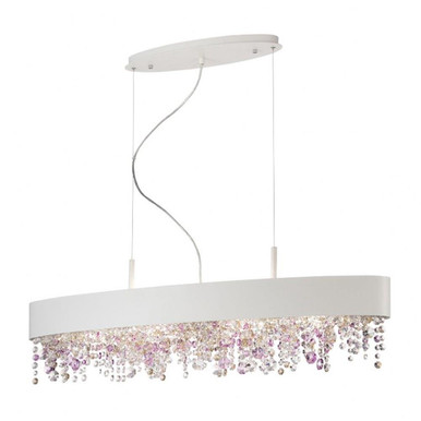 Romanelli 6 Light Chandelier 9 Inch Tall and 8.25 Inch Wide by Eurofase - 28148-012