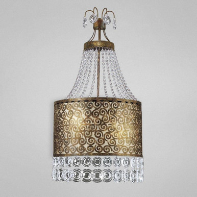 Caramel 2 Light Wall Sconce 27.13 Inch Tall and 13.75 Inch Wide by Eurofase - 19481-012
