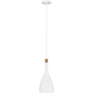 Darwin 1 Light Small Pendant by Visual Comfort Studio - ep1131mwt