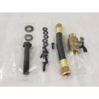 Replacement Wall Bracket Replacement Screw Set including Gas Hose by Bromic - BH8080051