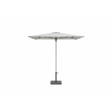 7.5 Foot Anodized Aluminum Manual Lift Square Market Umbrella by Shademaker - AQU-23S