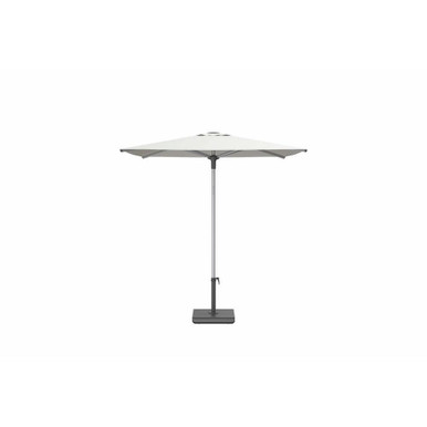 6.5 Foot Anodized Aluminum Manual Lift Square Market Umbrella by Shademaker - LIB-20S