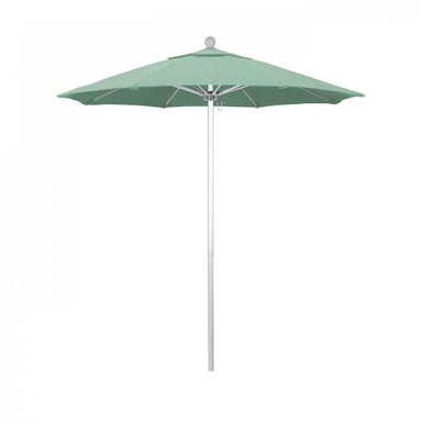 7.5 Foot Aluminum Manual Lift Round Market Umbrella by CA Umbrella - ALTO758