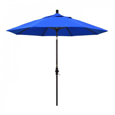 9 Foot Aluminum Crank Round Market Umbrella by CA Umbrella - GSCU908