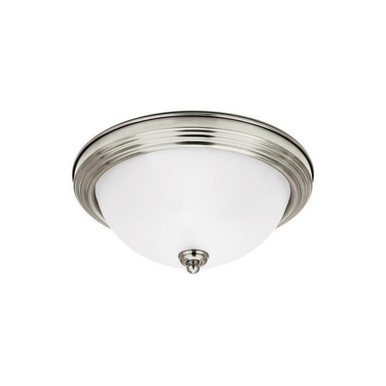One Light Flush Mount in Transitional Style - 10.5 inches wide by 5.5 inches high - 73-BEL-1655102