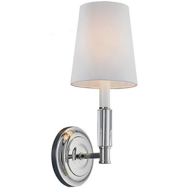 Lismore 1 Light Wall Sconce by Visual Comfort Studio - WB1717PN