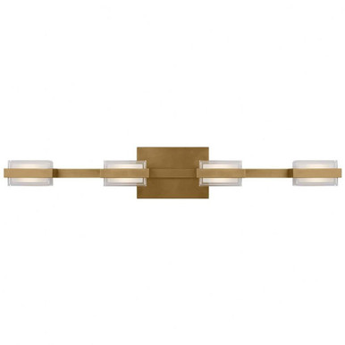 Kamden 41.4W 4 LED Vanity Light by Visual Comfort Modern - 700BCKMD4