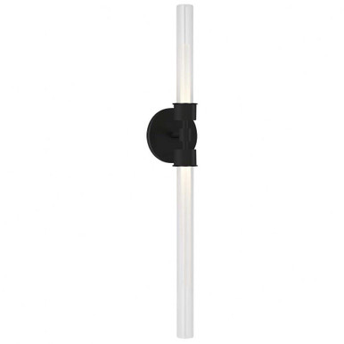 Sean Lavin 2 LED Steel Vanity Light 32.3 Inch Tall by Visual Comfort Modern - 700BCLNG2B-LED930