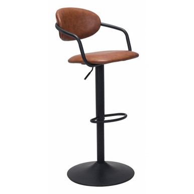 Kirby Bar Chair 35.4 Inch Tall and 20.9 Inch Wide by Zuo Modern - 109038