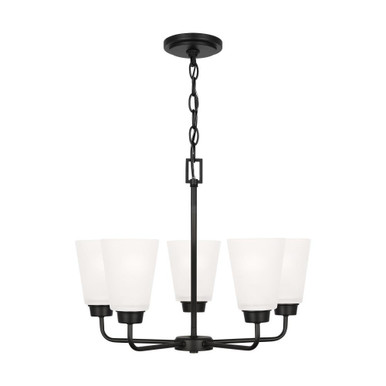 Hexham Court - 5 Light Chandelier-17 Inches Tall and 20.38 Inches Wide - 73-BEL-5175915