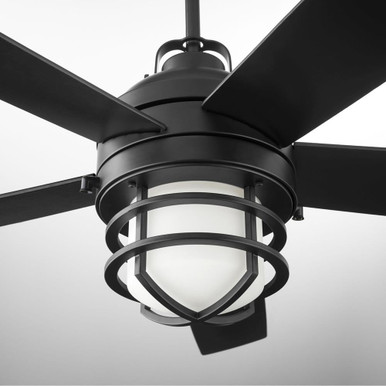 Fitzroy Hawthorns 5 Blade Ceiling Fan with Light Kit  64 Inches Wide by BSH