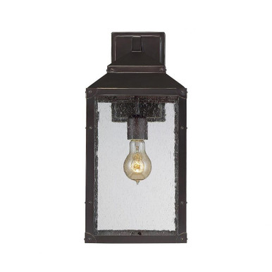 Imperial Glen 1 Light Wall Lantern 17.75 Inch Tall by Bailey Street Home