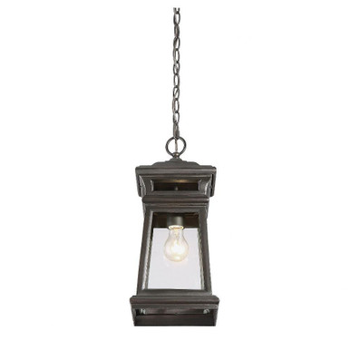 Ascot Court 1 Light Small Outdoor Pendant by Bailey Street Home