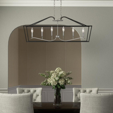 Norton Brow 6 Light Oversized Island Pendant by Bailey Street Home - 71-BEL-4352400