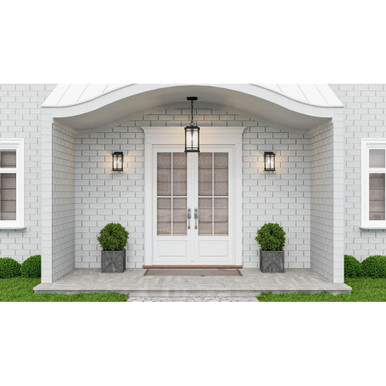 Parsons Cliff 1 Light Wall Lantern 9.75 Inch Tall by Bailey Street Home - 71-BEL-4621697