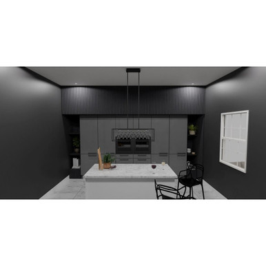 Isaf Road LED Light Oversized Linear Chandelier by Bailey Street Home - 71-BEL-5173495