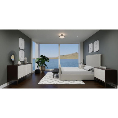 2 Light 14 Inch Wide Semi Flush Mount by Bailey Street Home - 71-BEL-5054306