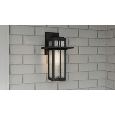 Edison Ridge 1 Light Wall Lantern 13 Inch Tall by Bailey Street Home - 71-BEL-4532496