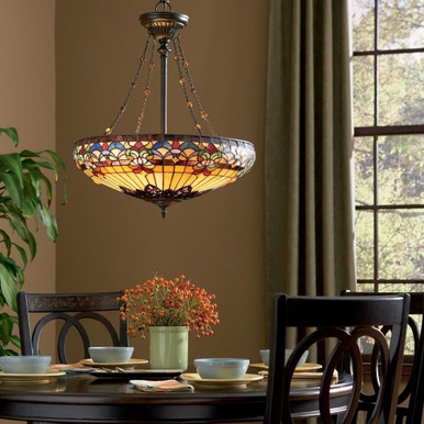 Robins Oak 4 Light Large Chandelier by Bailey Street Home - 71-BEL-619872