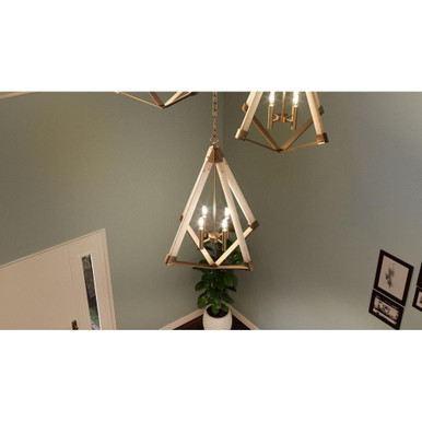 St Thomas Fields 4 Light Medium Foyer Chandelier by Bailey Street Home - 71-BEL-2749360