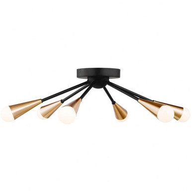 Magnolia Avenue - 6 Light Semi-Flush Mount - 73-BEL-4569387