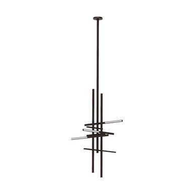 Cityscape 6 LED Light Oversized Pendant by Visual Comfort Modern - SLPD56327