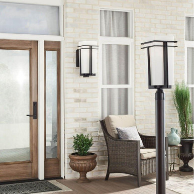 Modern 1 Light Outdoor Post Mount by BSH