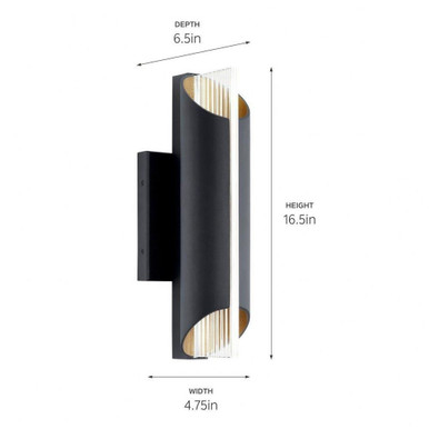 Moorpark Place 10.3W LED Outdoor Wall Lantern by Bailey Street Home