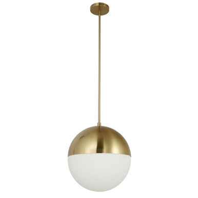 Dayana 3 Light Medium Pendant by Dainolite DAY-143P-AGB