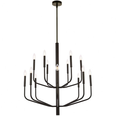Eleanor 14 Light Large 2 Tier Chandelier by Dainolite - ELN-3214C